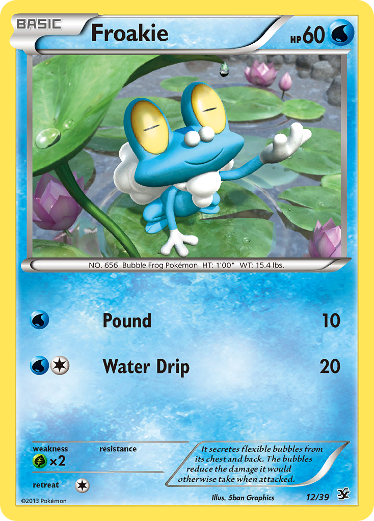Kalos Starter Set Froakie #12